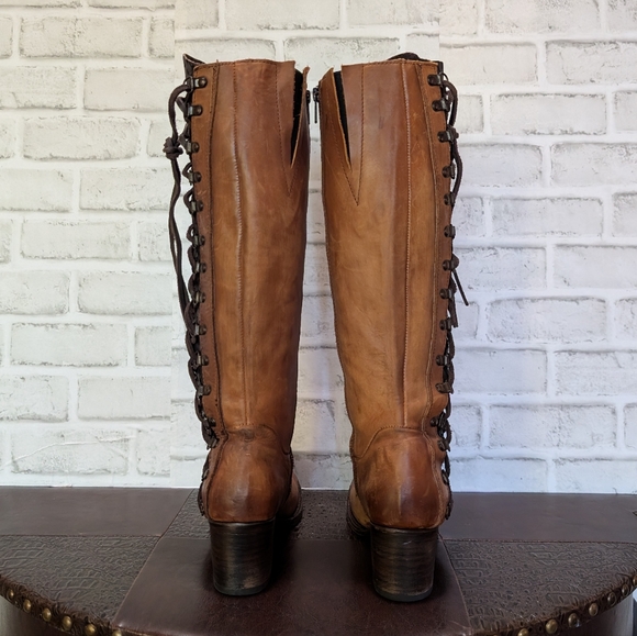 FreeBird WYATT Lace Up Boots size 7 - Picture 6 of 15